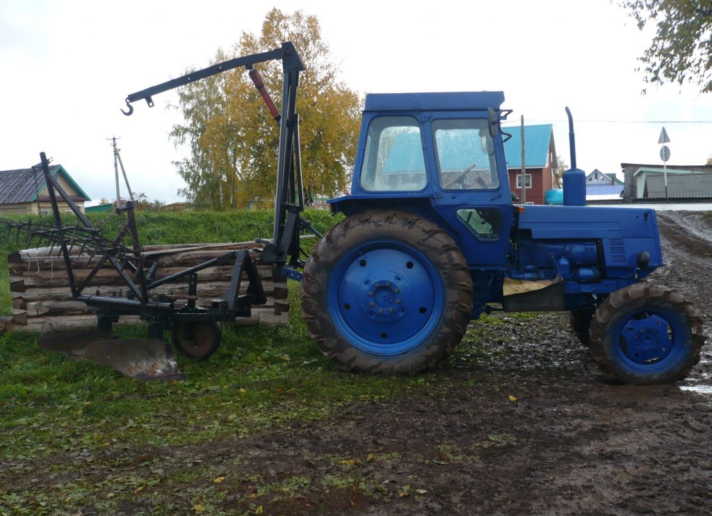 Права на трактор в Липке
